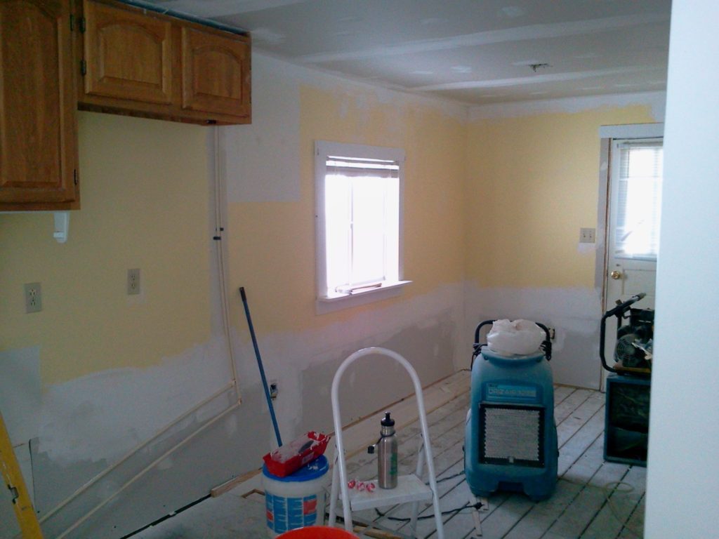 How We Installed Real Wood Faux Beams in the Kitchen 2 Real Wood Faux Beams - Sunshine Valley WV