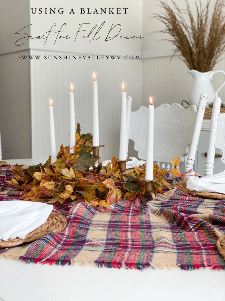 5 Cozy Blanket Scarf Decorating Ideas for Fall