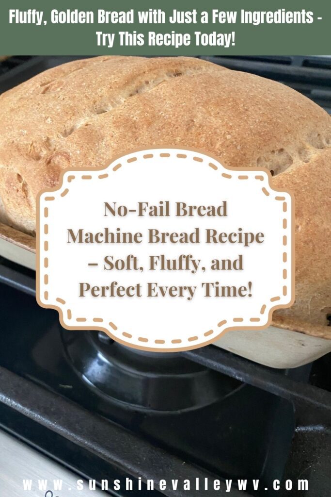 The Ultimate Easy Bread Machine Bread Recipe: Perfect for Beginners 5 easy bread machine bread recipe - Sunshine Valley WV