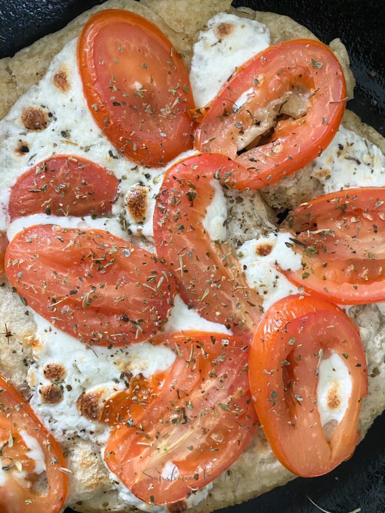 healthy sourdough discard pizza crust, fermented food, gut health, 