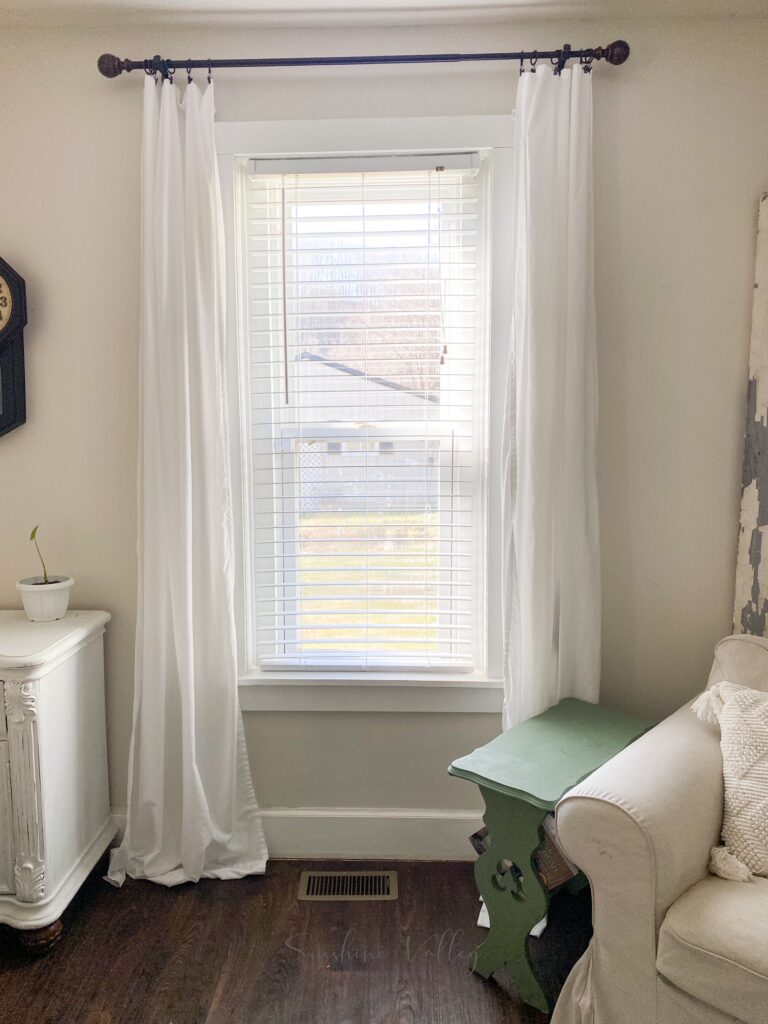 curtains from sheets - Sunshine Valley WV