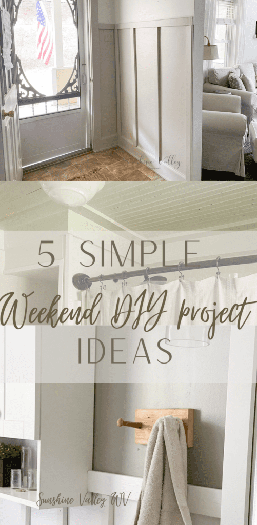weekend DIY project - Sunshine Valley WV