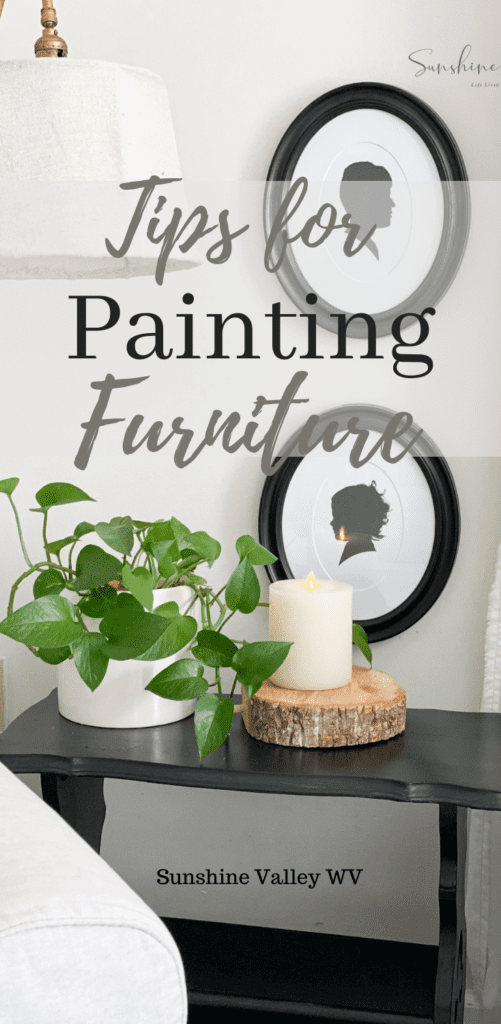tips for painting furniture - Sunshine Valley WV