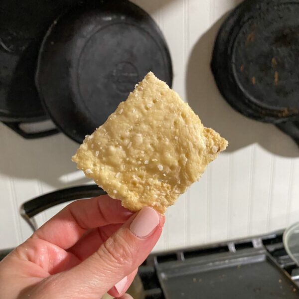 How to Make Homemade Saltine Crackers 6 homemade saltine crackers - Sunshine Valley WV