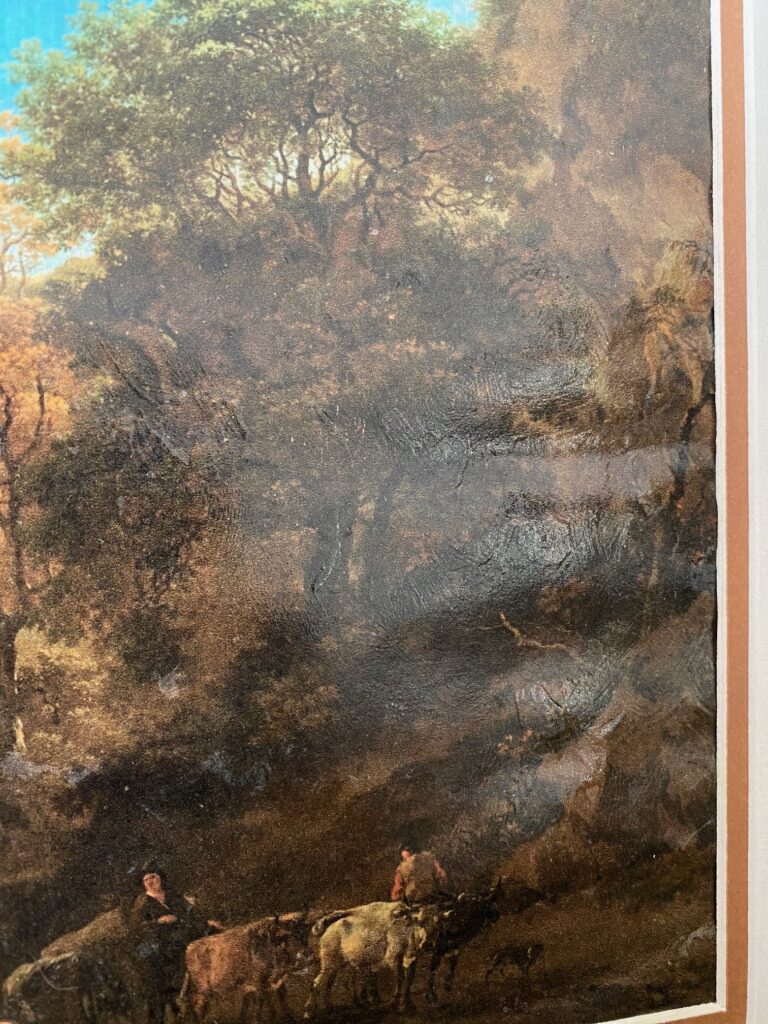 faux oil painting - Sunshine Valley WV