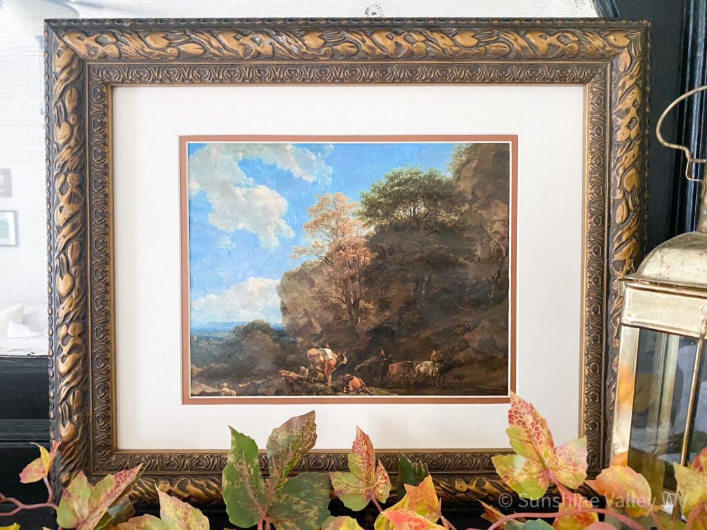 faux oil painting - Sunshine Valley WV