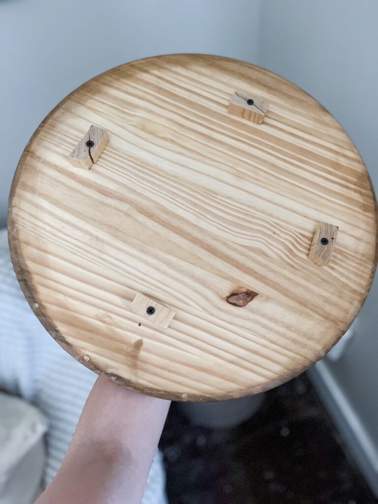 vintage crock into a side table - Sunshine Valley WV