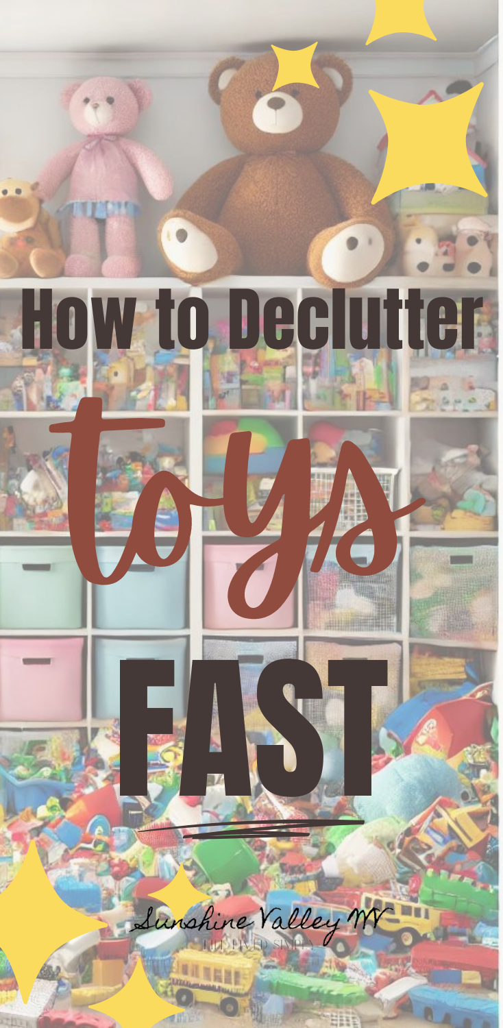 How to Declutter Kids' Toys Fast (Even if you're overwhelmed ...