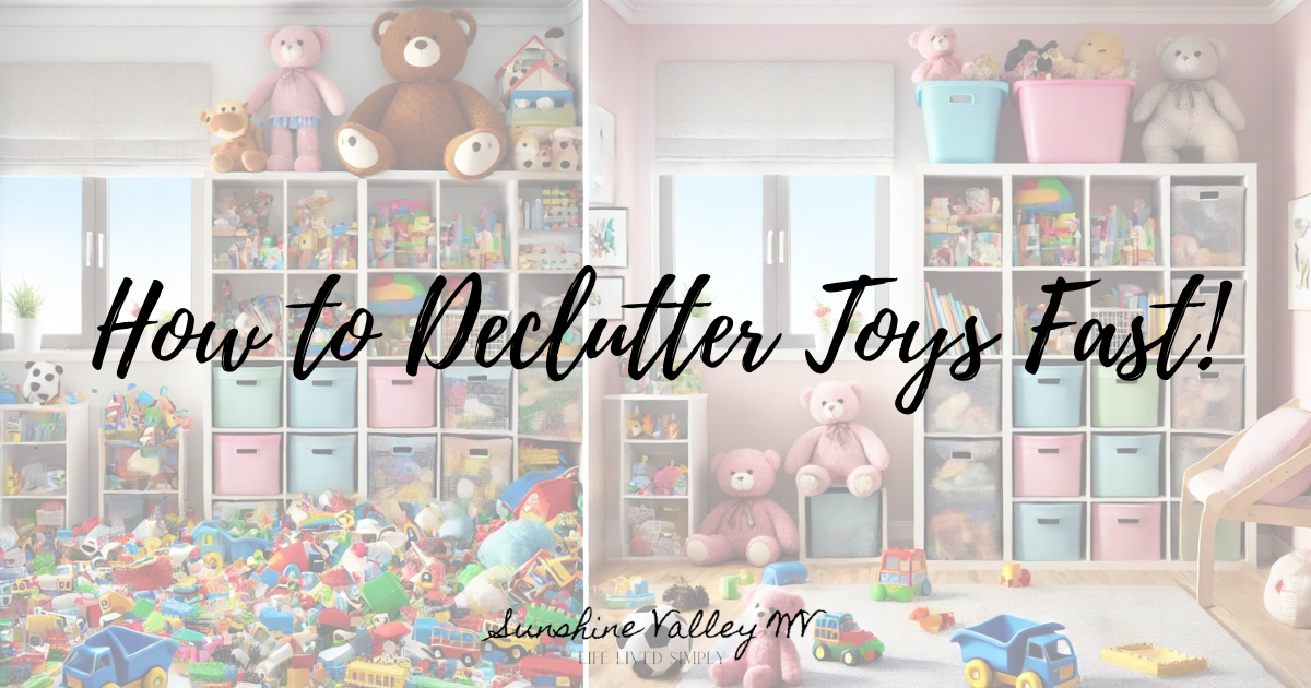 How to Declutter Kids' Toys Fast (Even if you're overwhelmed ...
