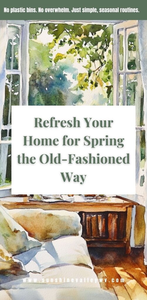 refresh your home for spring - Sunshine Valley WV