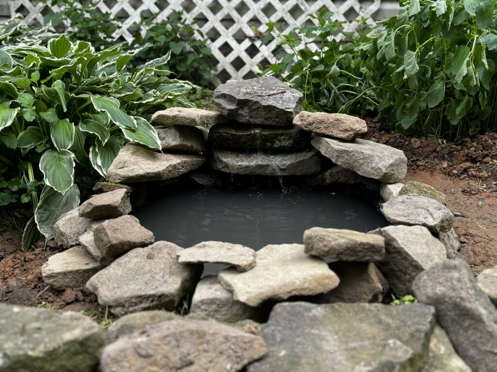 DIY Backyard Pond with Waterfall - Sunshine Valley WV