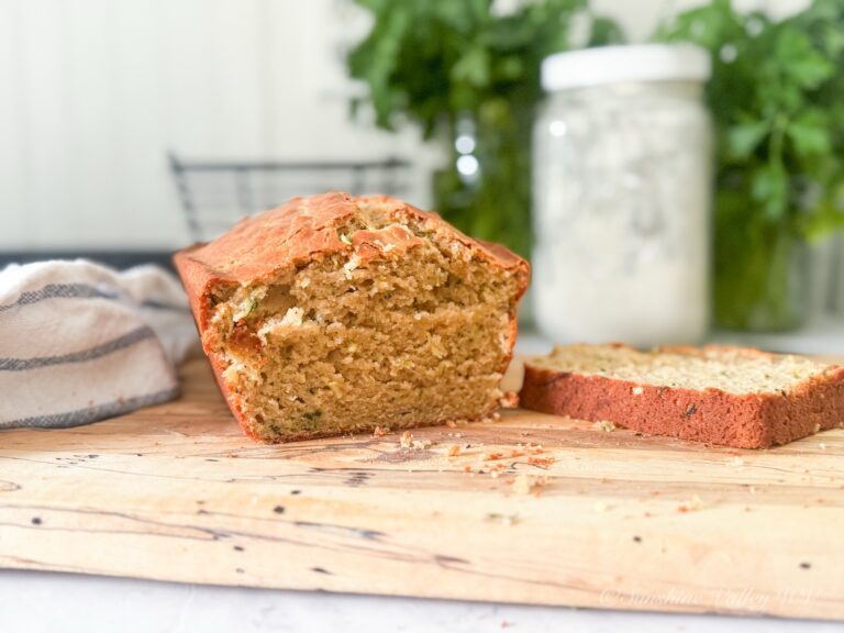 How to Make Old-Fashioned Sourdough Zucchini Bread (Naturally Sweetened + Moist!)