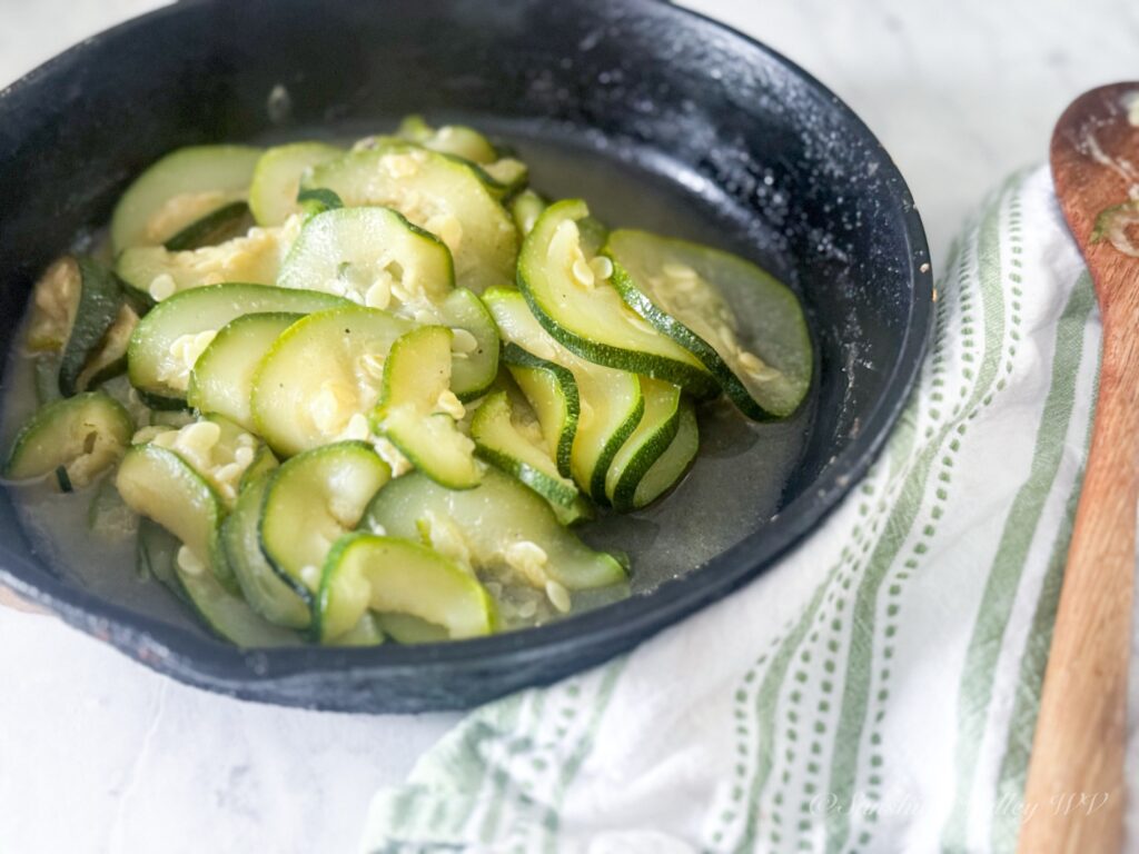 Cast Iron Sautéed Zucchini (Simple Summer Side Dish)
