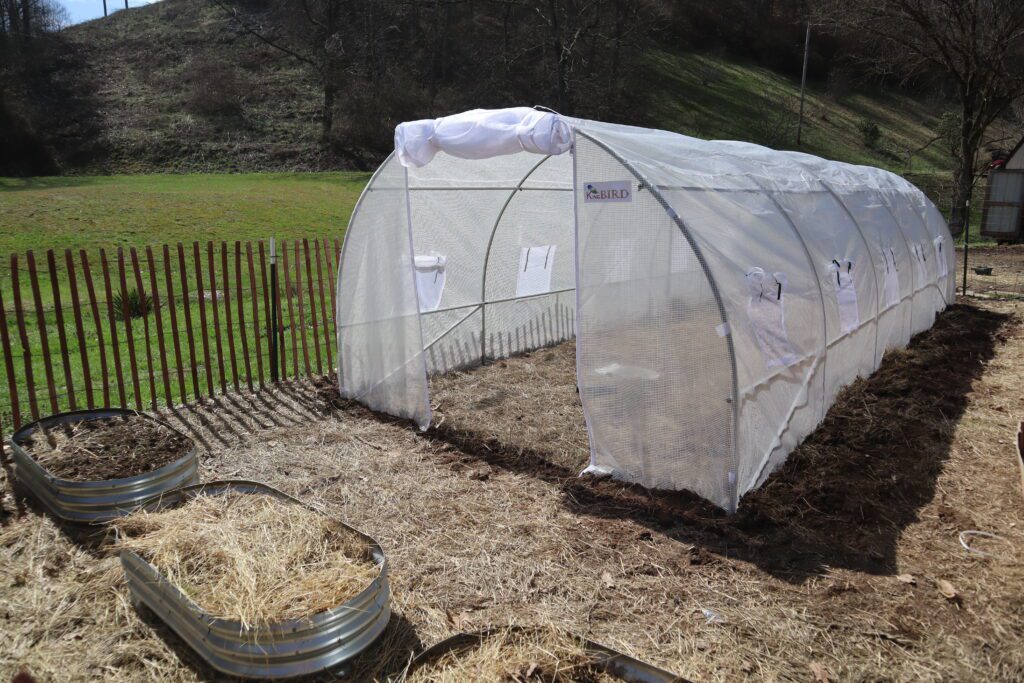 how to build a hoop house - Sunshine Valley WV